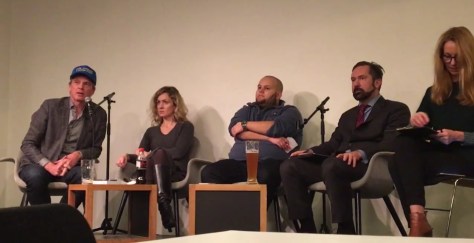 I paneldebatt med Inger Merete Hobbelstad, kommentator i Dagbladet. Gard L. Michalsen, redaktör för Medier24, John Færseth, författare och expert på konspirastonsteorier. och Kristin Skare Orgeret, moderator för debatten